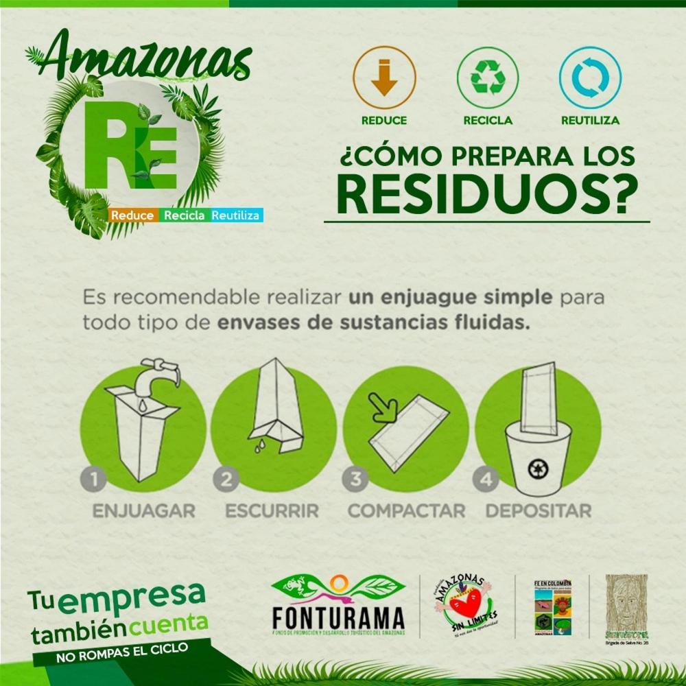 Eco Hotel El Refugio Boutique Летисия Екстериор снимка